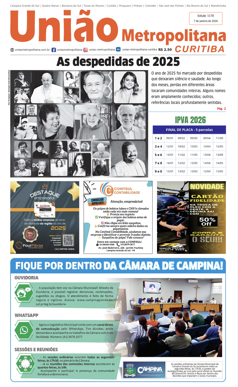 Edição - Trocar imagem a cada nova edição