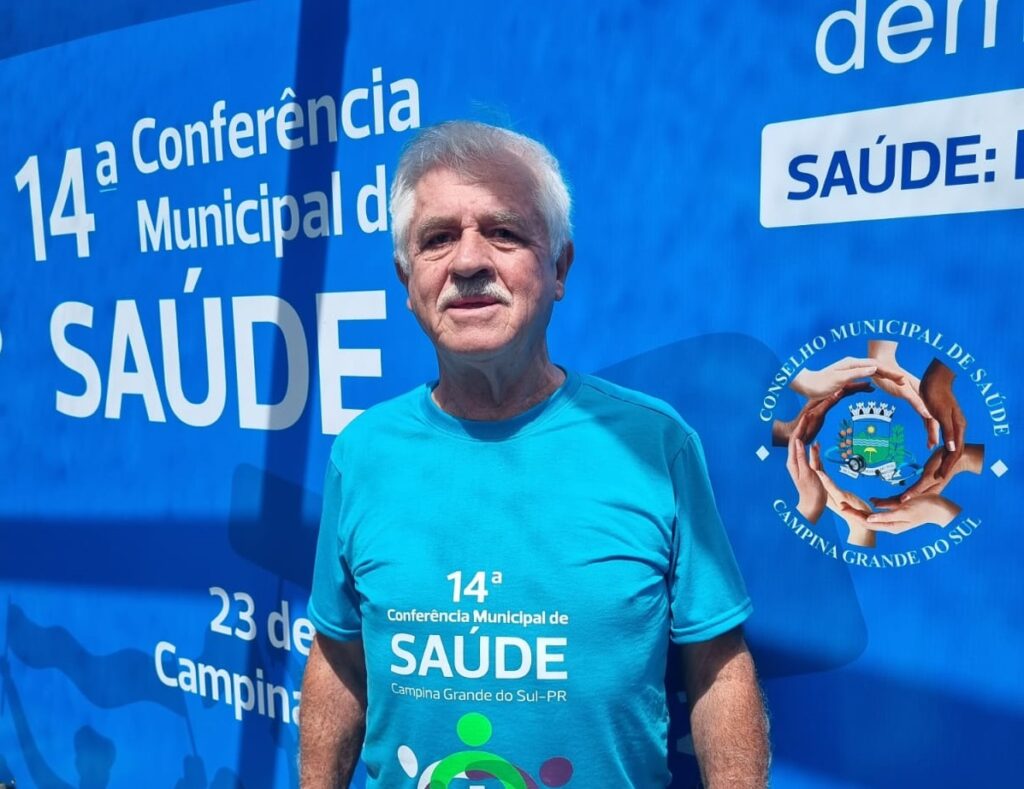 Valdivio Mendes De Oliveira Atual Presidente Do Conselho Municipal De Saude 1 14ª Conferência Municipal De Saúde De Campina Grande Do Sul Foi Realizada Com Êxito No Dia 23 De Março
