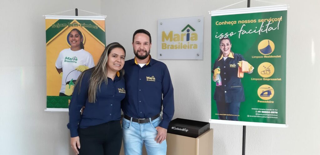 Maior Franquia De Limpeza Do País, Maria Brasileira Chega À Campina Com Propósito De Facilitar A Vida Das Pessoas Socios Da Franquia Anderson Reis Artigas E Patricia Tatiane De Lima Mendes Maior Franquia De Limpeza Do País, Maria Brasileira Chega À Campina Com Propósito De Facilitar A Vida Das Pessoas