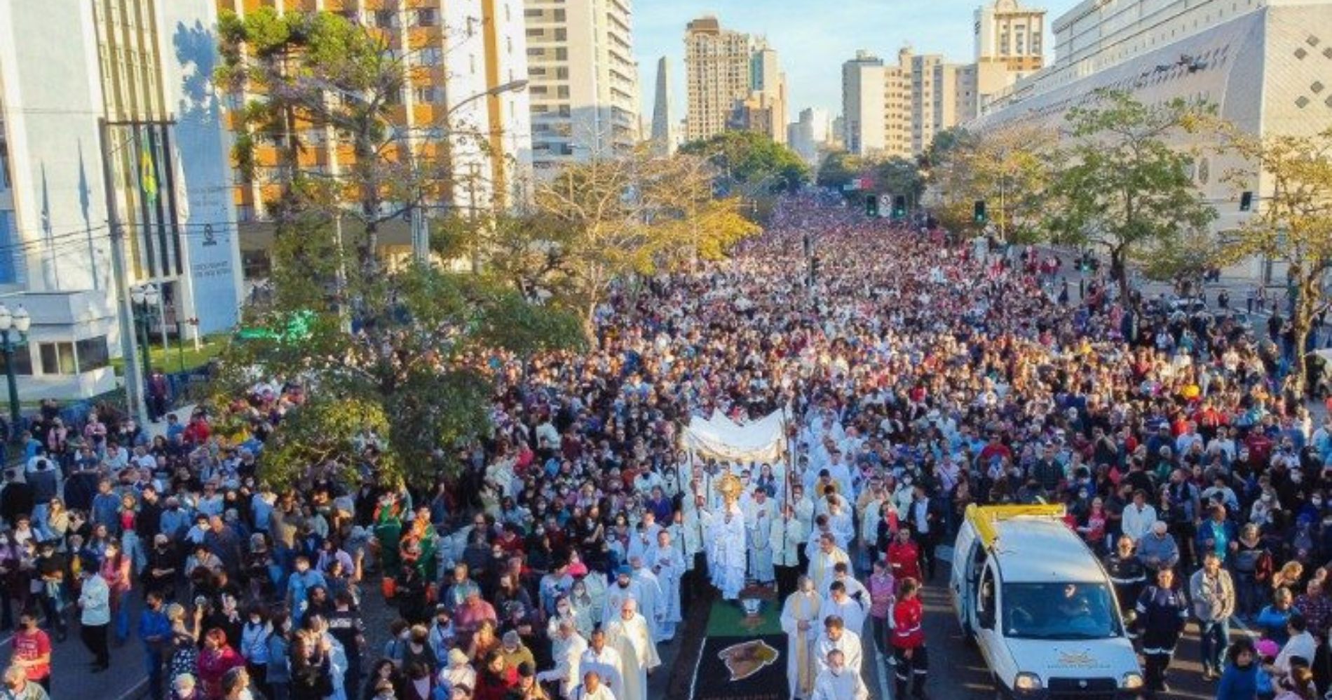 Curitiba pretende sediar um dos maiores eventos de Corpus Christi do mundo