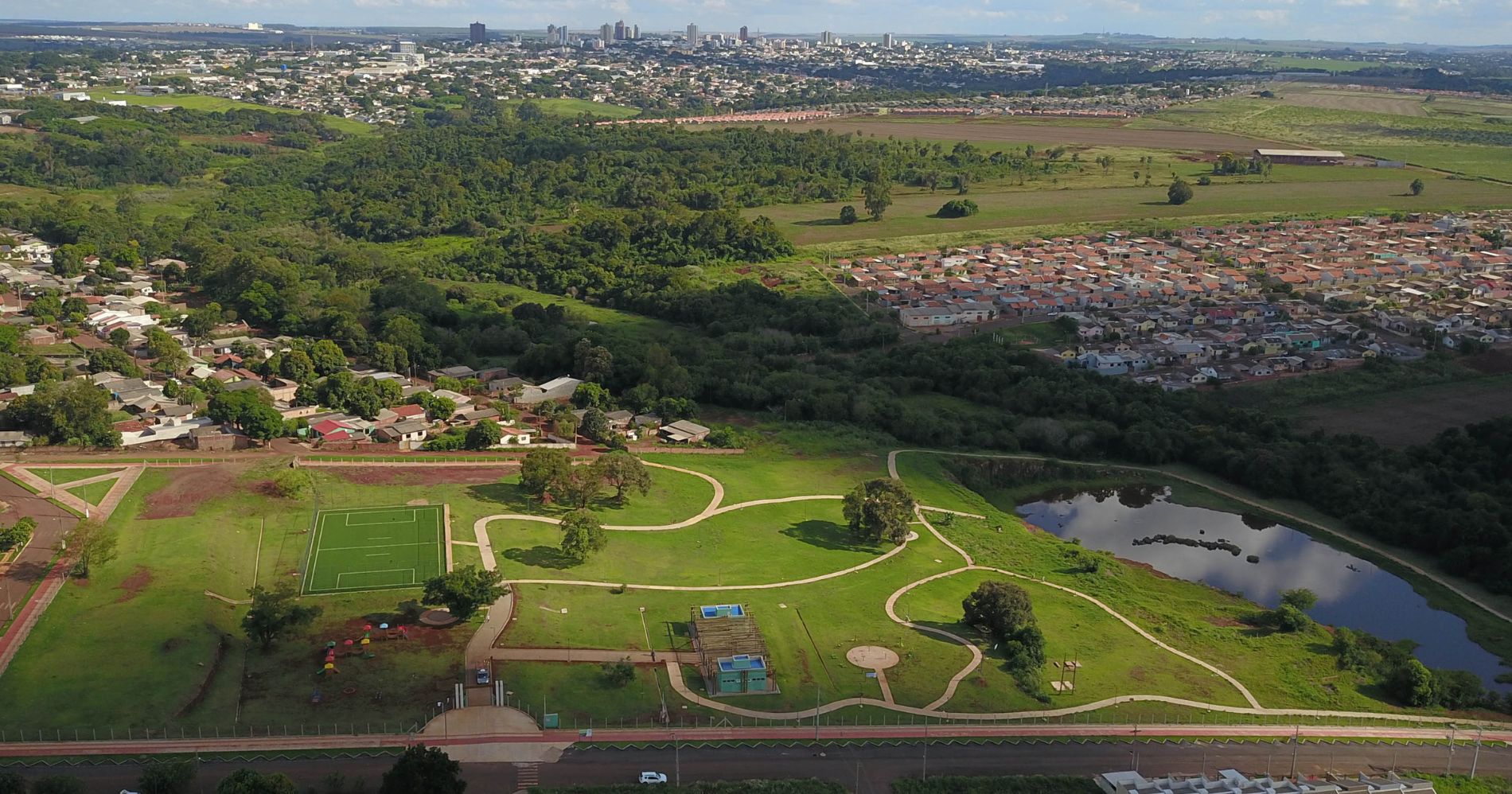 Até o final de 2023, Paraná contará com a criação de sete novos parques urbanos