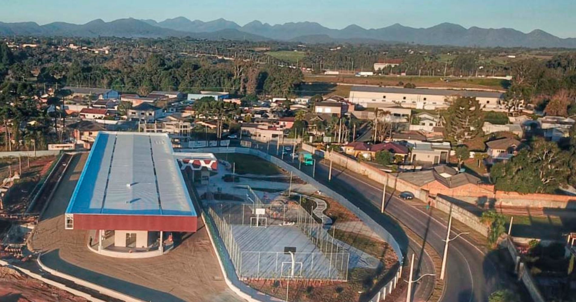 Terminal de Piraquara, com 90% das obras concluídas, trará benefícios diários para 43 mil pessoas