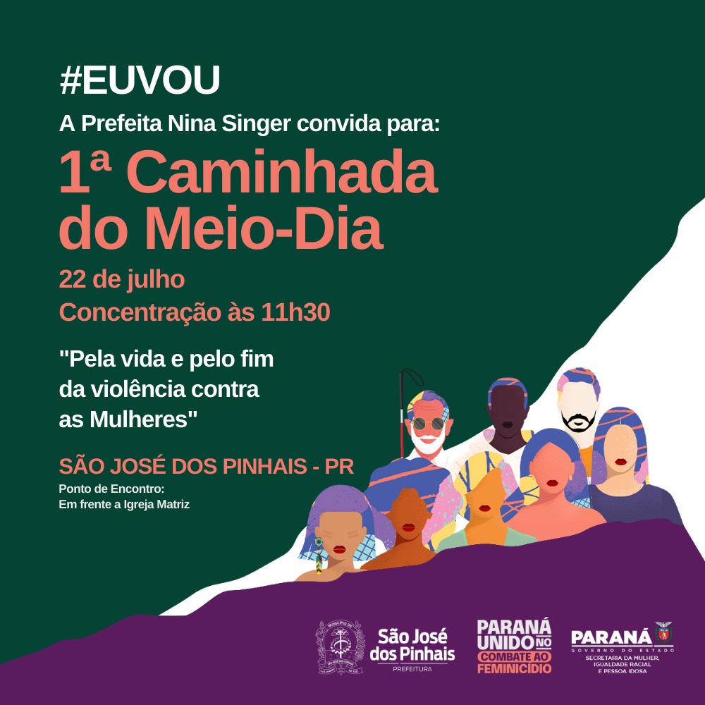 São José Dos Pinhais Participa Da 1ª Caminhada Do Meio-Dia Em Memória Das Vítimas De Feminicídio E Pelo Fim Da Violência Contra A Mulher Whatsapp Image 2023 07 18 At 10.10.48 1 São José Dos Pinhais Participa Da 1ª Caminhada Do Meio-Dia Em Memória Das Vítimas De Feminicídio E Pelo Fim Da Violência Contra A Mulher