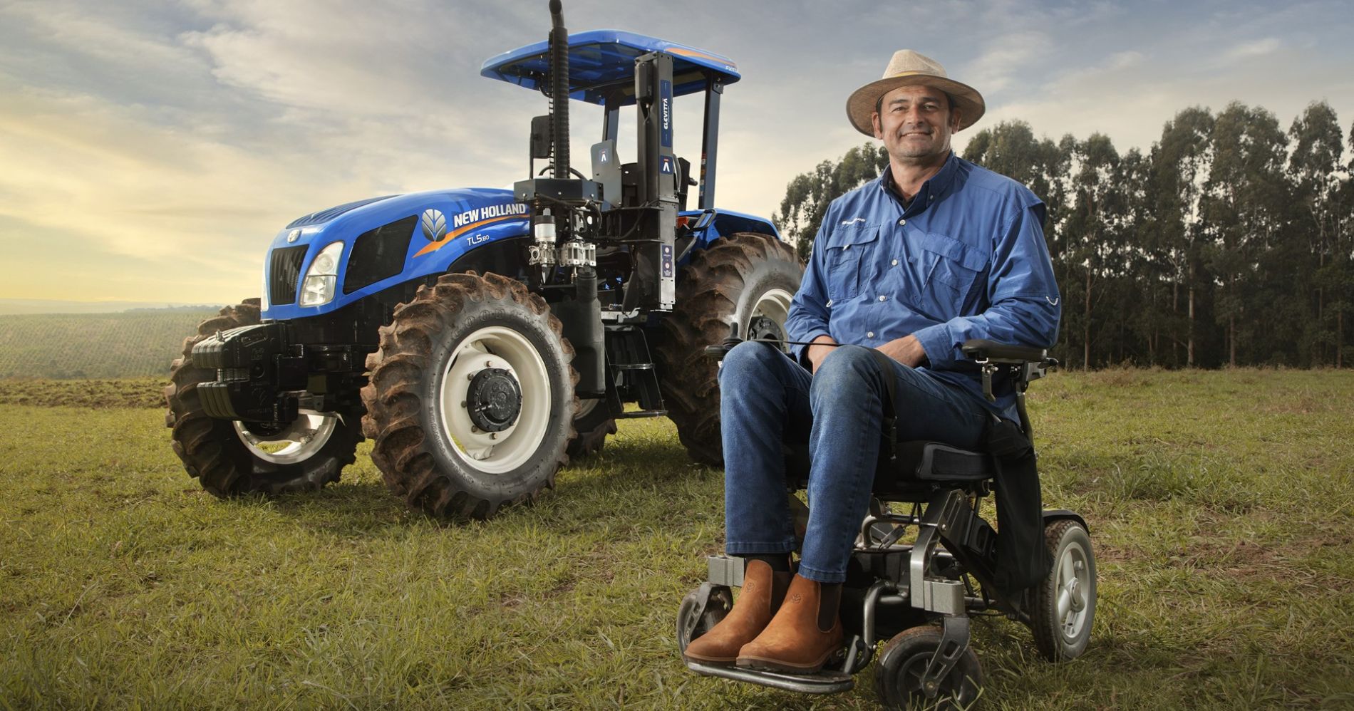 New Holland lança comercialmente o primeiro trator agrícola acessível do mundo