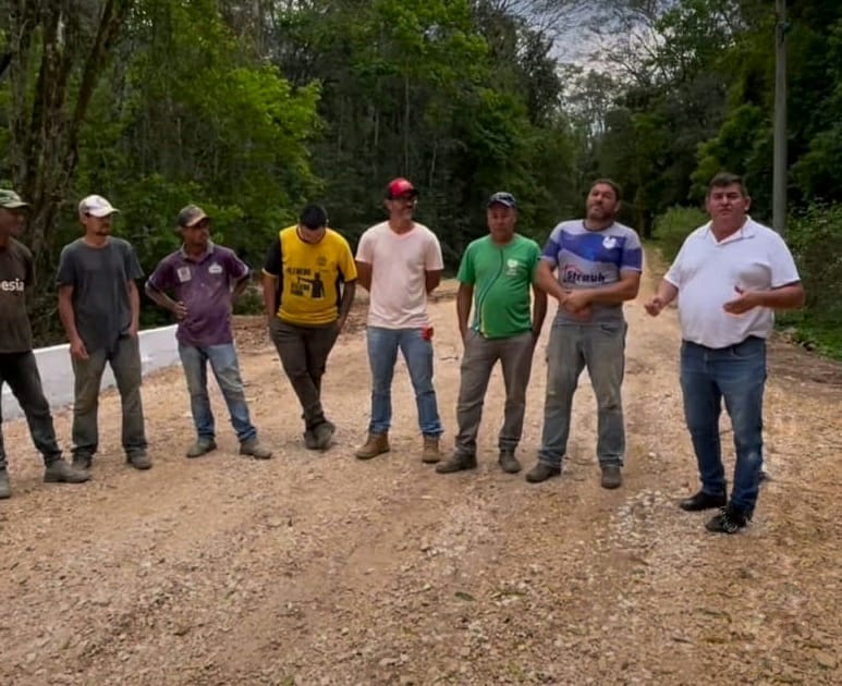 Ate 2024 Serao Substituidas Todas As Pontes De Madeira Do Municipio Afirmou O Prefeito Prefeito De Tunas Acompanha Substituição De Pontes De Madeira