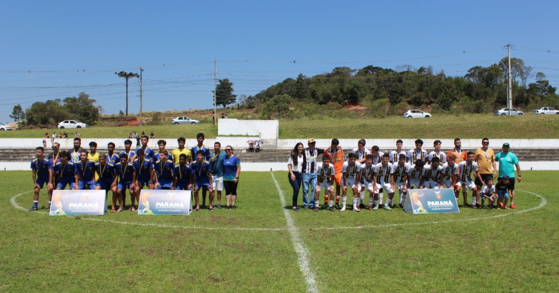 Campina Grande do Sul recebeu competição da fase macrorregional de futebol dos Jogos Escolares do Paraná 2023