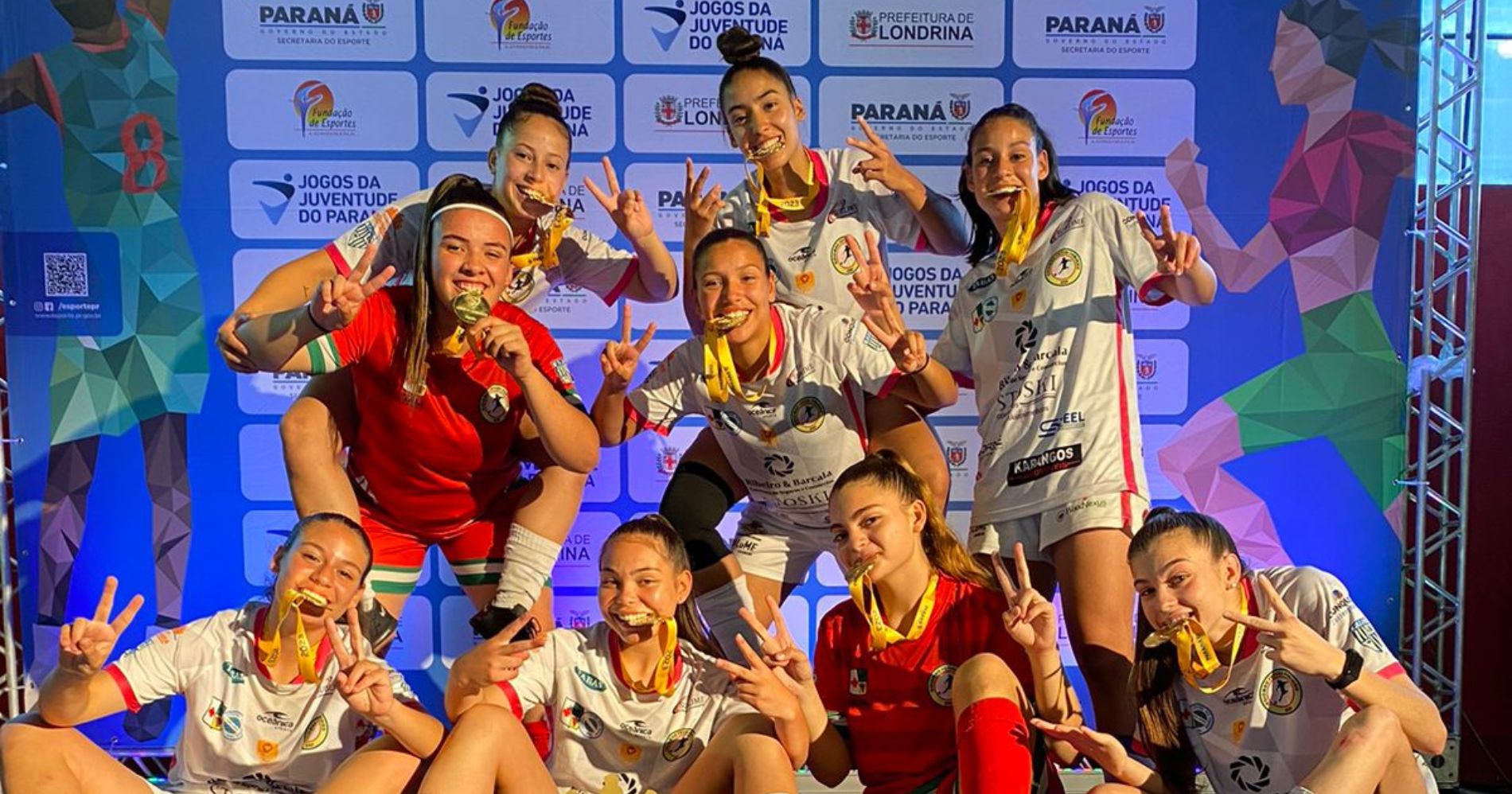 Colombo conquista bicampeonato paranaense no Futsal Feminino