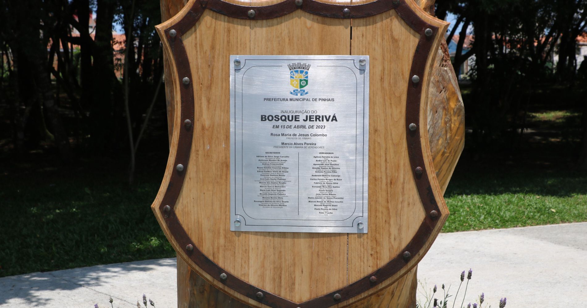 Bosque Jerivá é oficialmente denominado Pastor José Pires