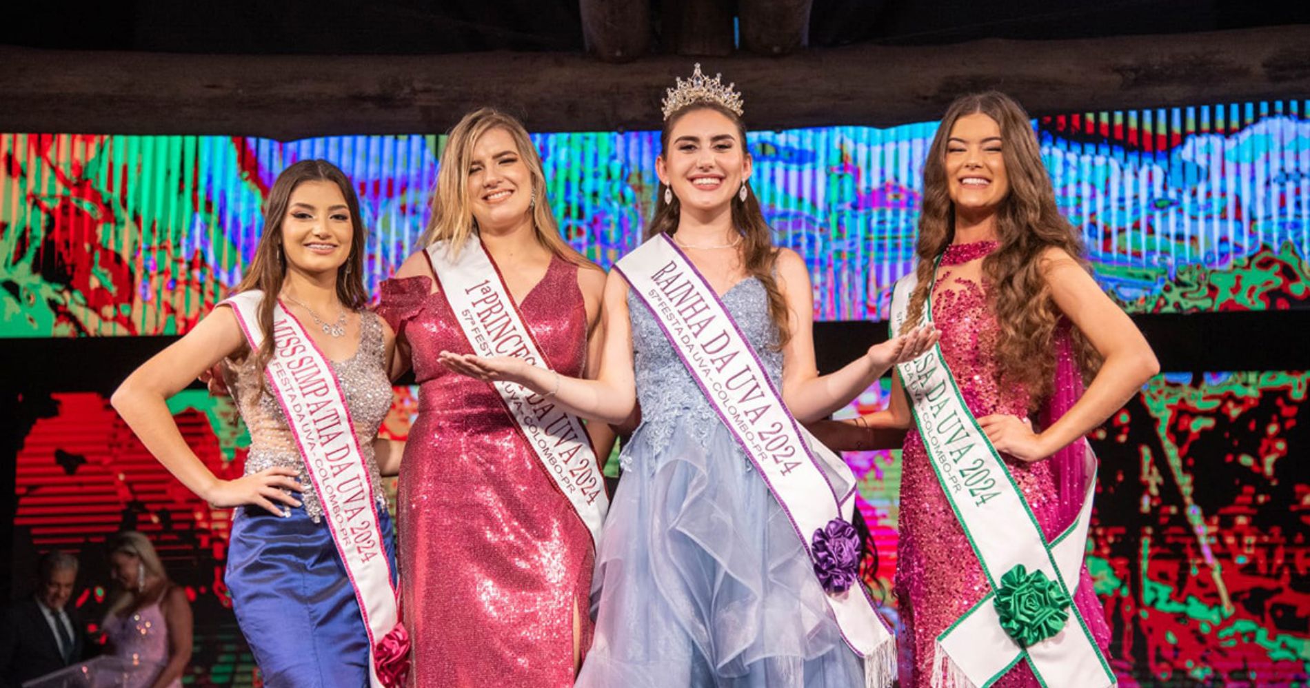 Concurso Rainha da Uva em Colombo foi um sucesso; confira as vencedoras