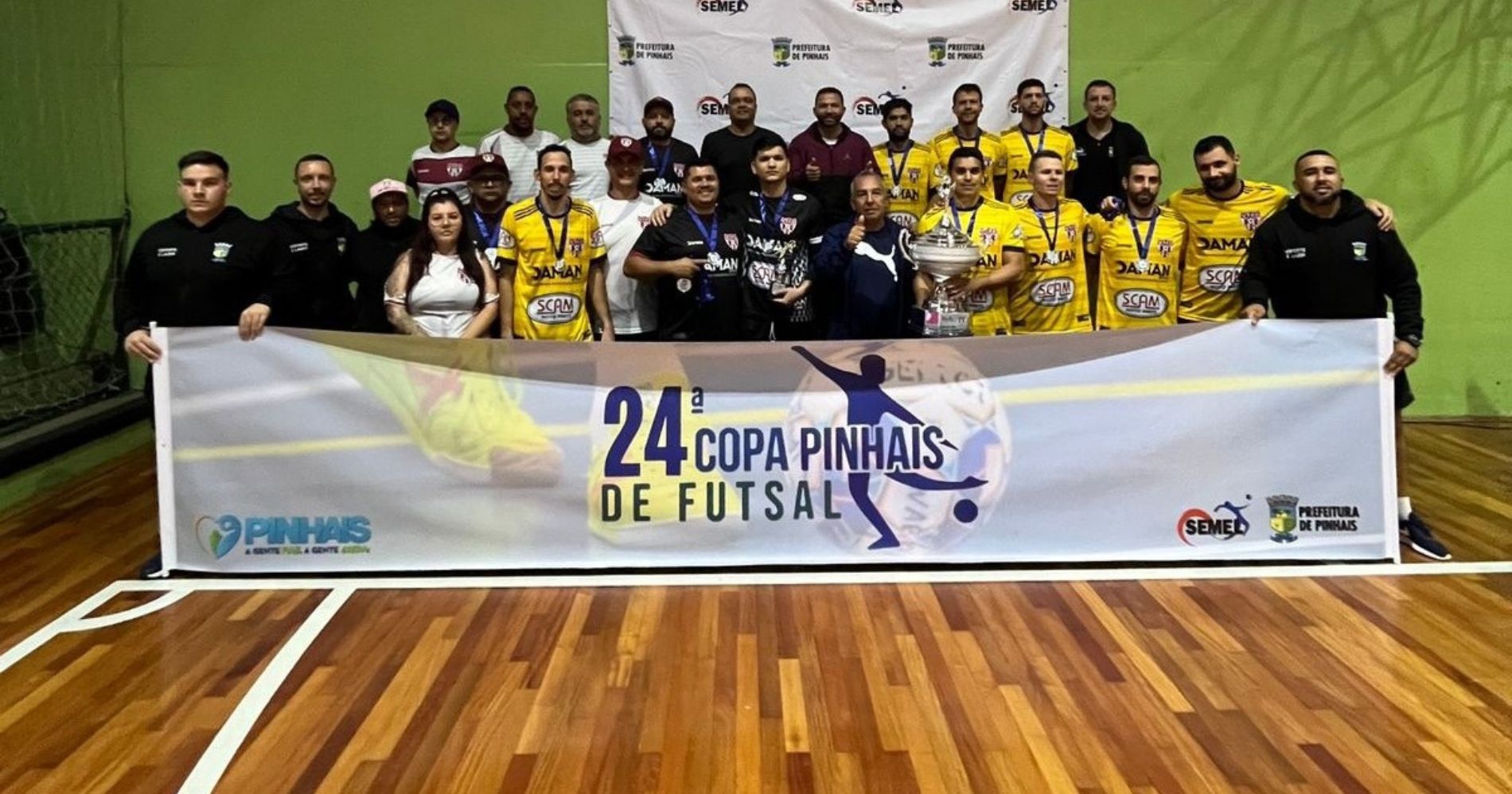 Encerramento da 24ª edição da Copa Pinhais de Futsal