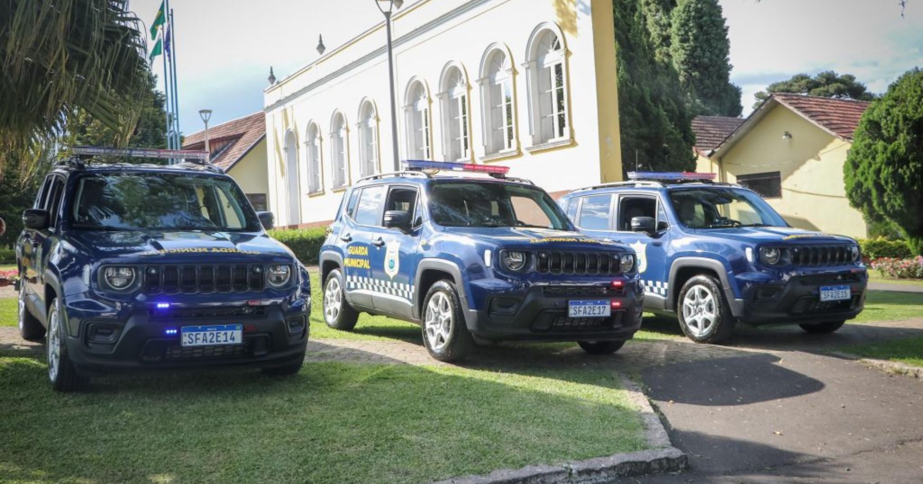 Guarda Municipal de São José dos Pinhais amplia frota com aquisição de novas viaturas