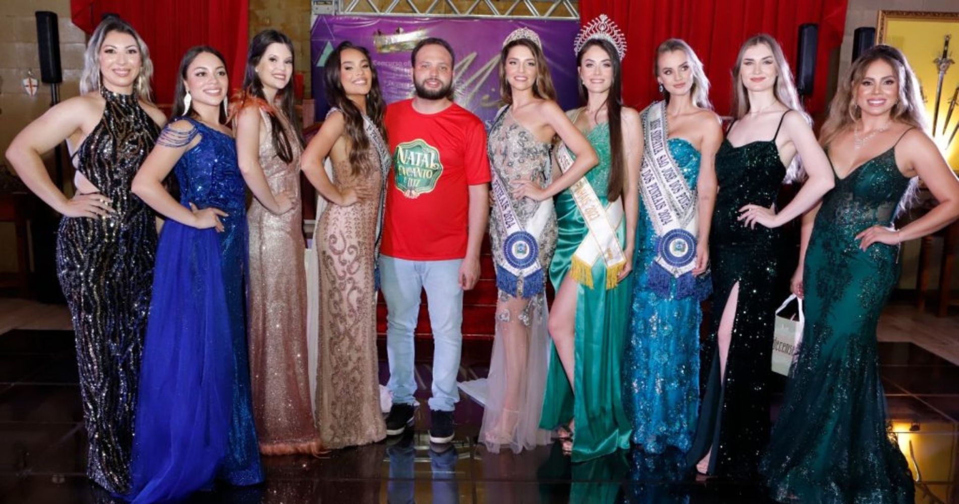 Miss São José dos Pinhais 2024 coroa novas representantes de beleza do município