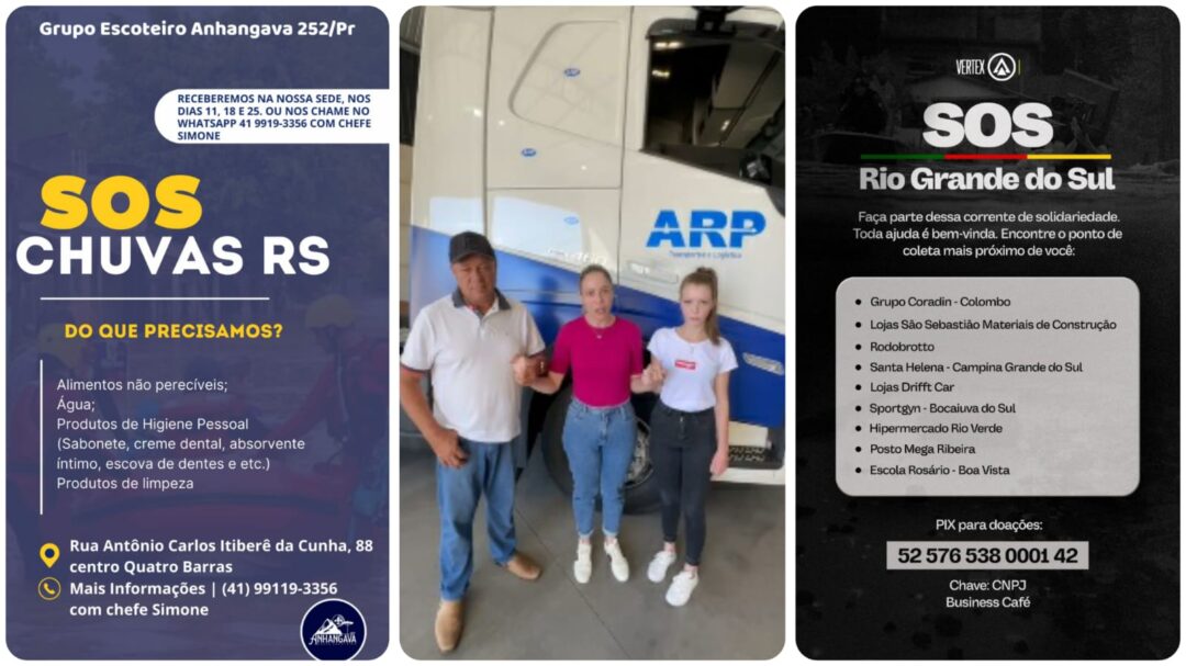 Comunidade Local Se Mobiliza Para Ajudar Vítimas De Enchentes No Rio Grande Do Sul Entre As Acoes Dos Varios Setores Estao Doacoes De Roupas Produtos De Higiene Pessoal Dinheiro Atraves De Pix Transporte De Mantimentos Entre Outras Comunidade Local Se Mobiliza Para Ajudar Vítimas De Enchentes No Rio Grande Do Sul