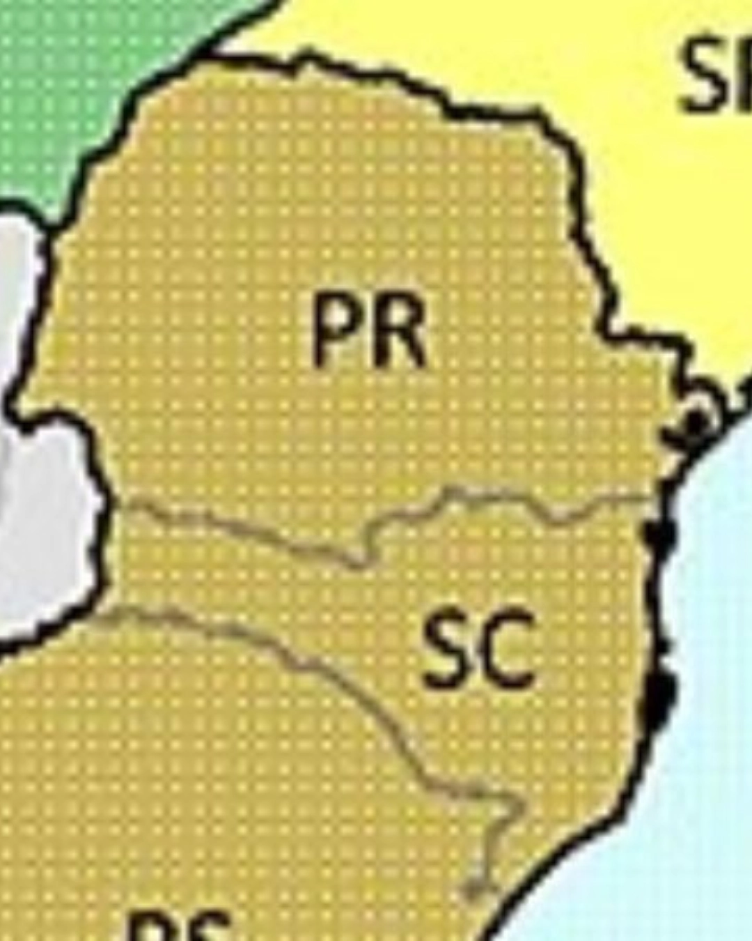 Imagem de destaque - Erro em medição faz Paraná perder território para Santa Catarina