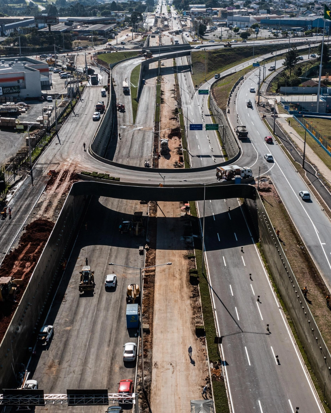 Pistas da Linha Verde foram liberadas neste domingo (9)