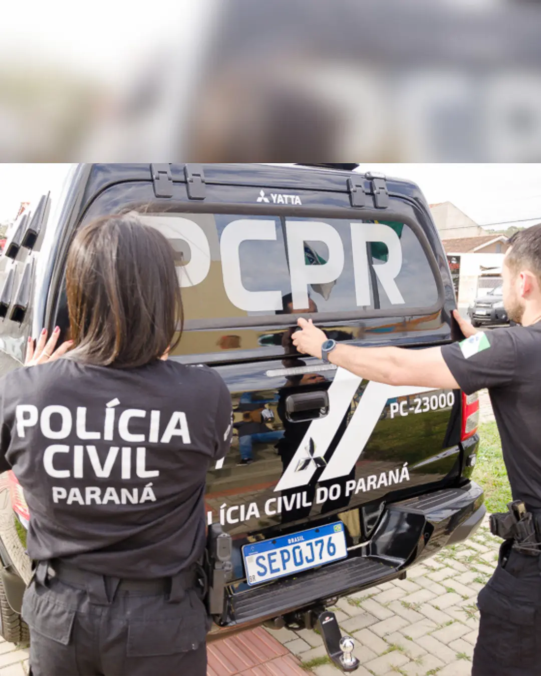 Homem é preso em flagrante pela PCPR por ameaçar a companheira e portar arma de fogo em Bocaiúva do Sul