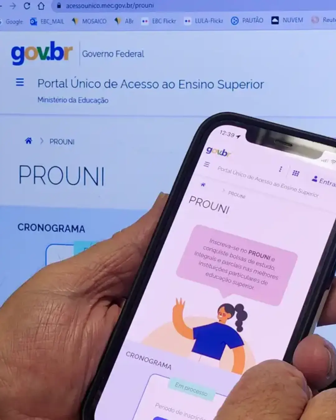 Inscrições para o Prouni começam nesta terça-feira e vão até sexta-feira (26)