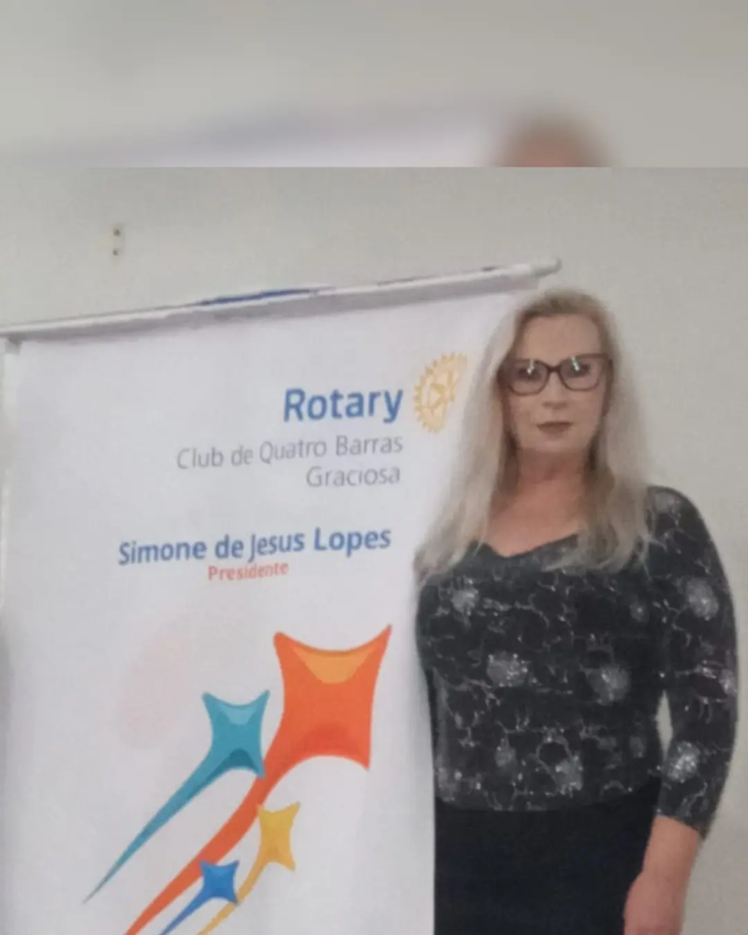 Simone de Jesus Lopes é a nova presidente do Rotary Club Quatro Barras