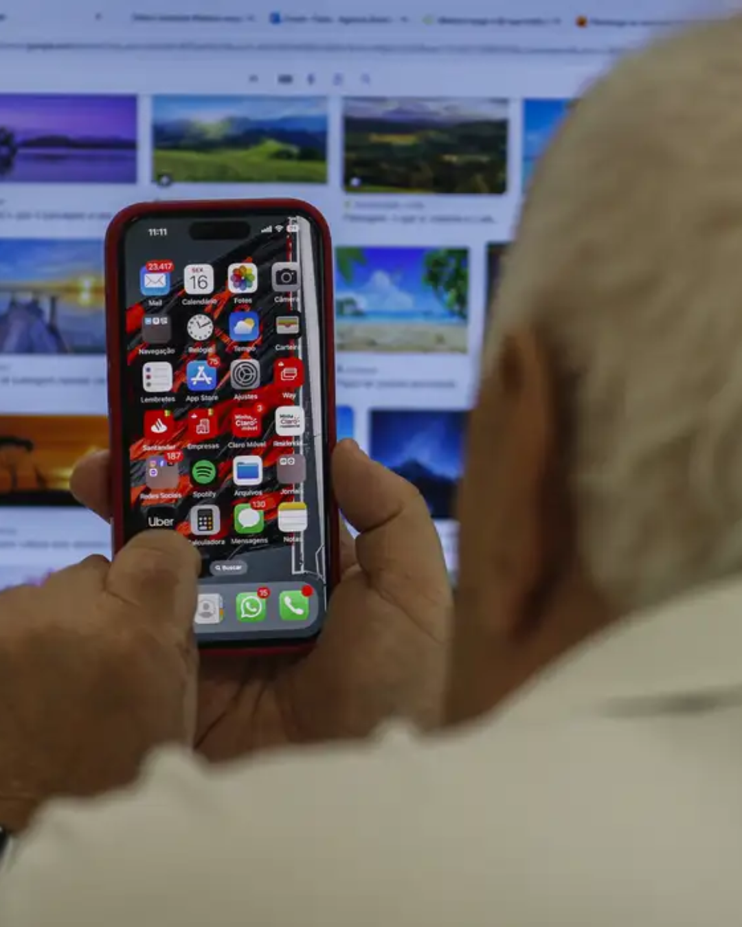Acesso à internet entre idosos cresce, confirma estudo do IBGE