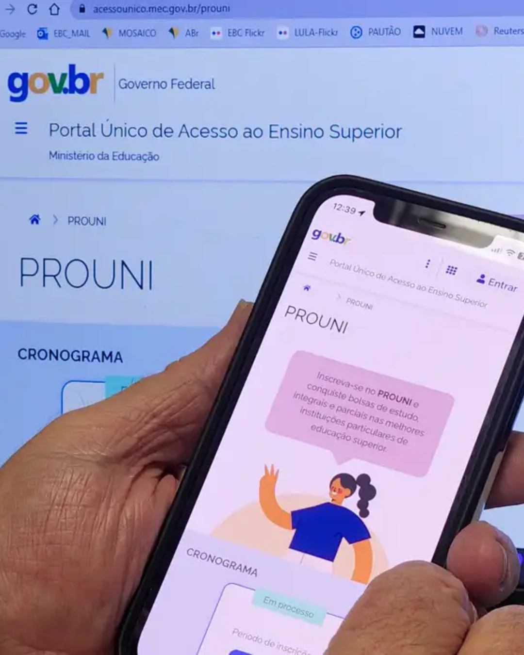 Prazo para entrega de documentação do Prouni vai até quarta-feira (14)