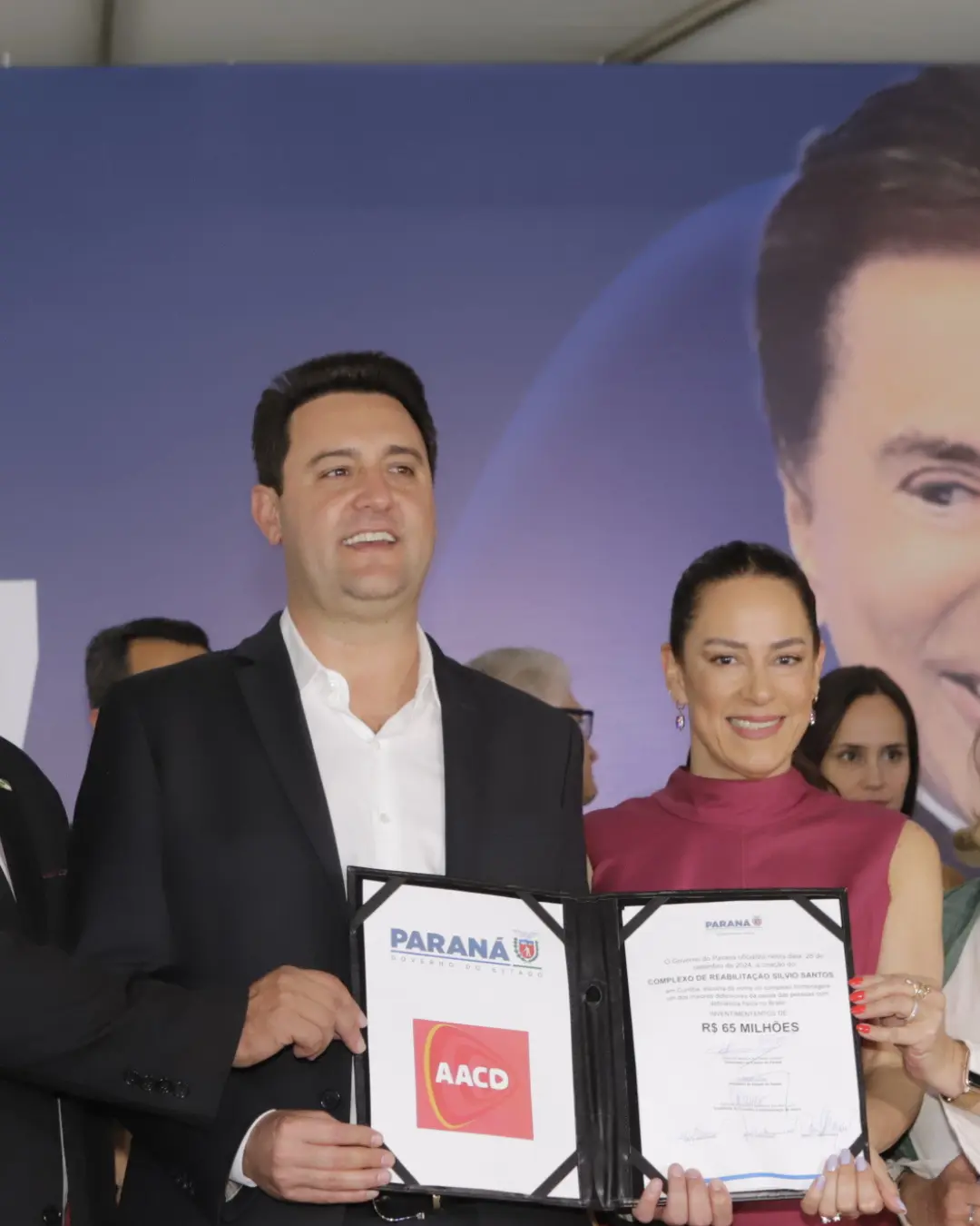 Governador Ratinho Junior anuncia Complexo de Reabilitação Silvio Santos em Curitiba com investimento de R$ 65 milhões