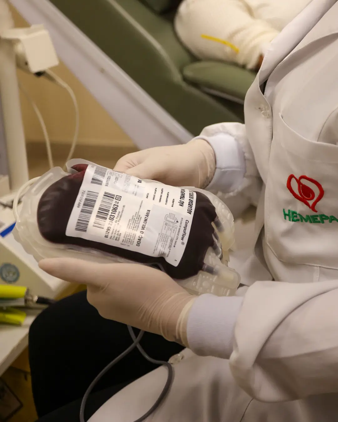 Hemepar faz alerta para doações urgentes de sangue dos tipos A+, B-, O+ e O- no Paraná