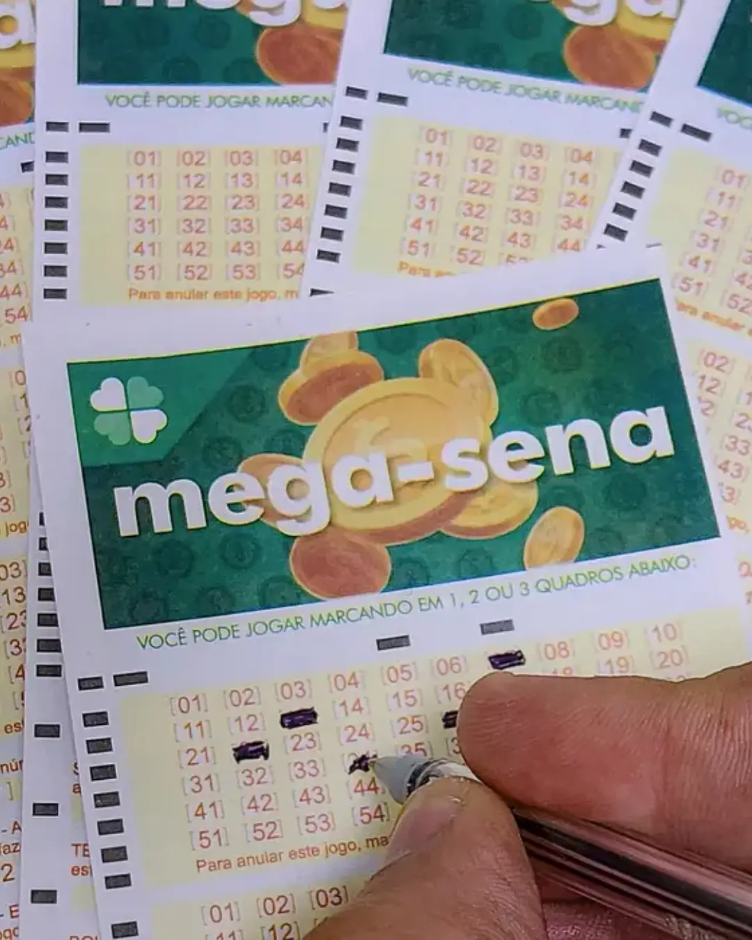 Próximo sorteio da Mega-Sena terá prêmio de R$ 45 milhões após concurso sem ganhadores