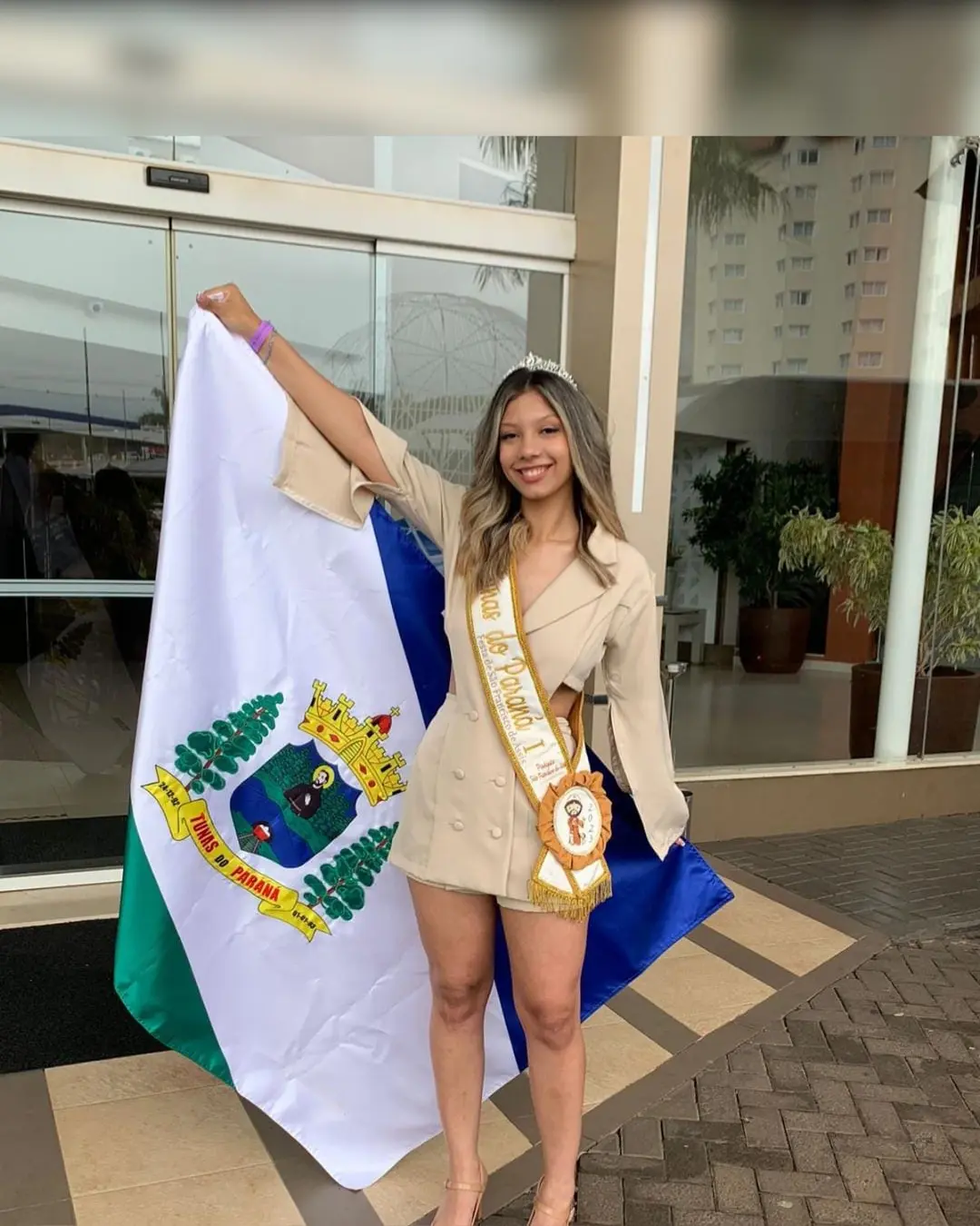 Jovem tunense é finalista do Miss Paraná Globo 2024