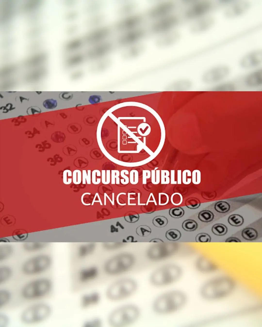 Campina Grande do Sul cancela concurso público e orienta candidatos sobre reembolso da inscrição