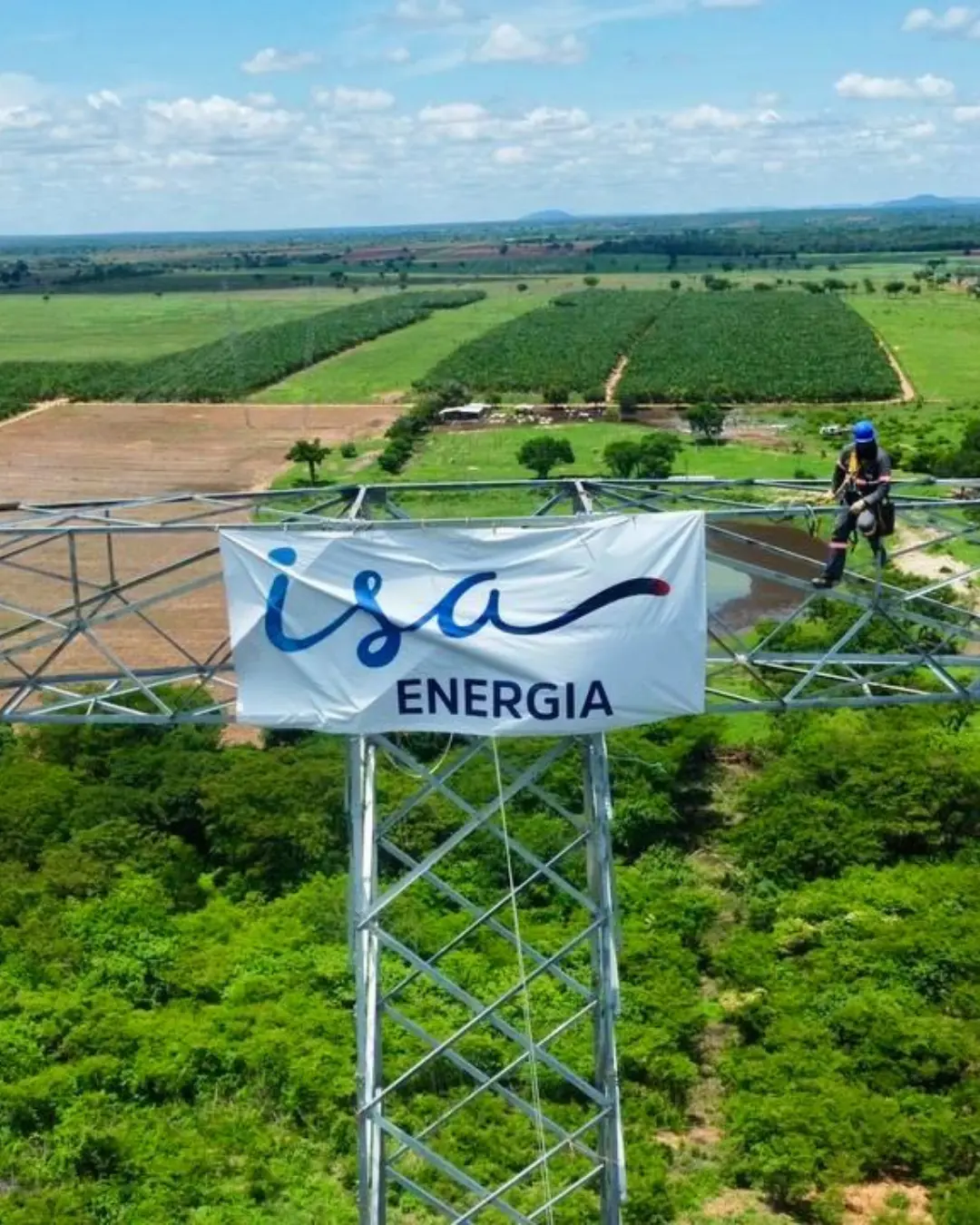 ISA ENERGIA BRASIL alcança marco com milésima torre no maior projeto de transmissão do país