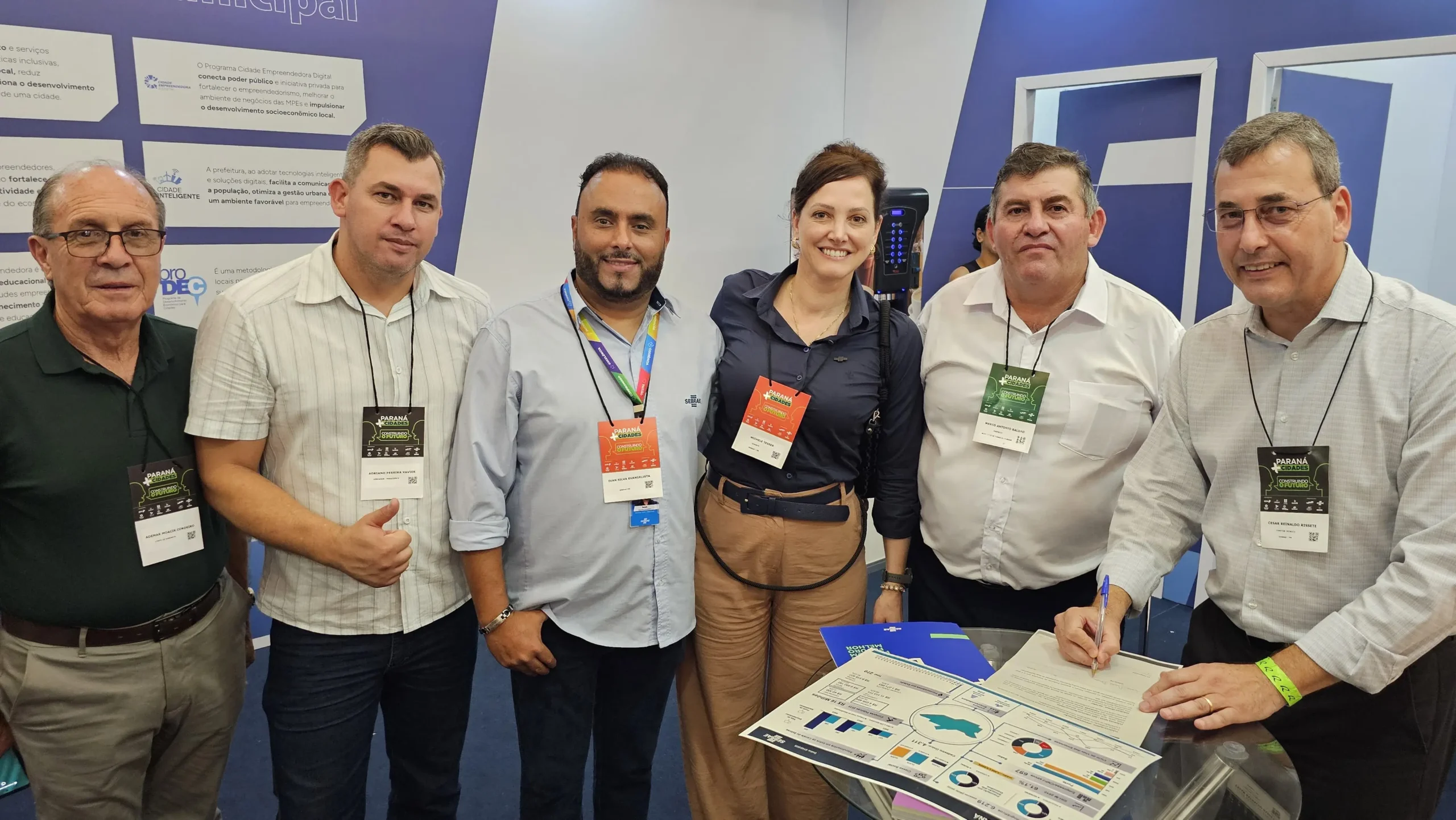 Representando Tunas do Paraná, prefeito Marco Baldão marca presença no Paraná Mais Cidades