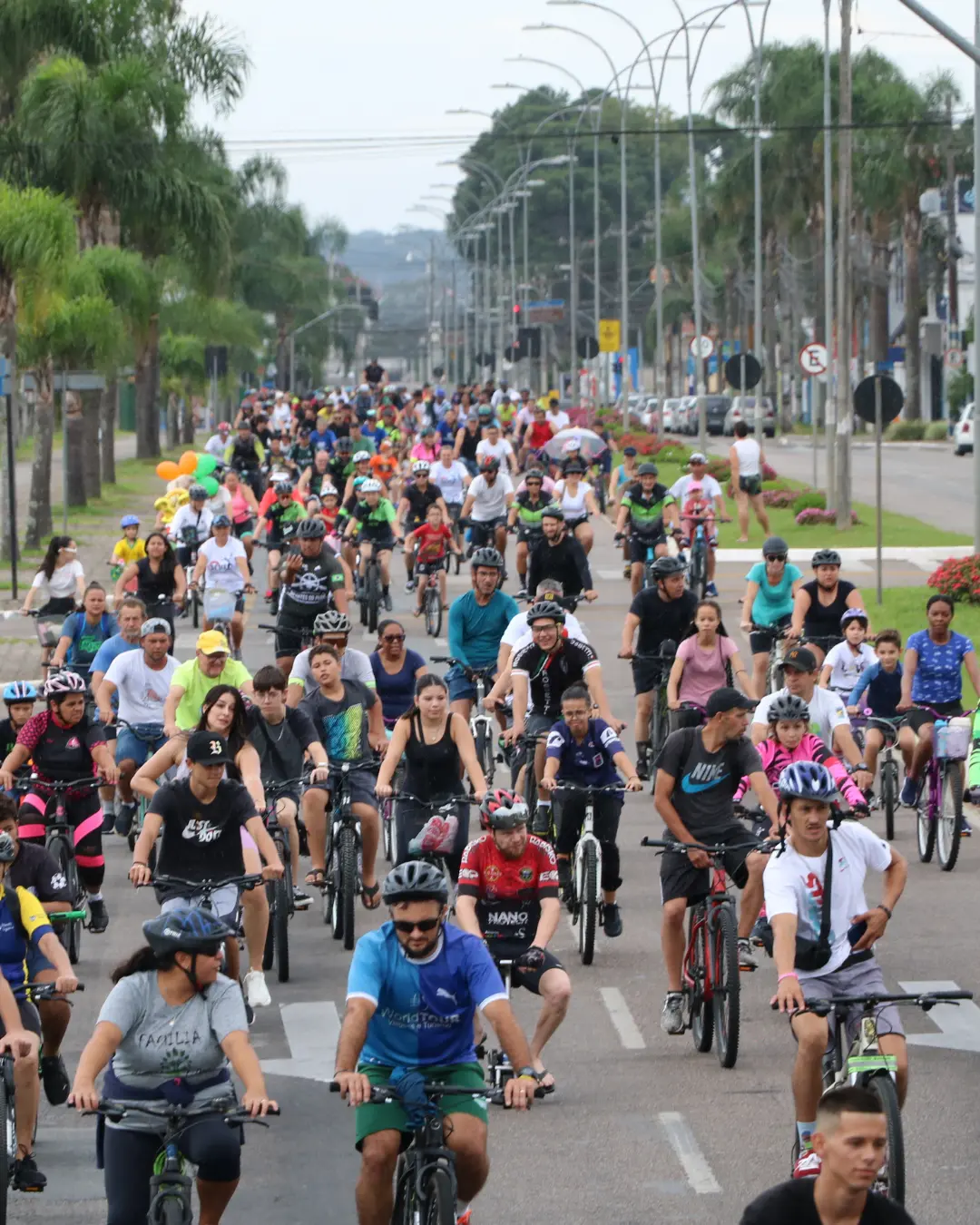 Passeio Ciclístico celebra 33 anos de Pinhais com inscrições gratuitas e sorteio de prêmios