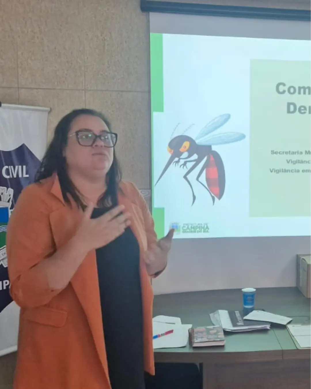 Comitê de Controle e Erradicação da Dengue de Campina realiza a primeira reunião do ano e traça ações para combater a doença