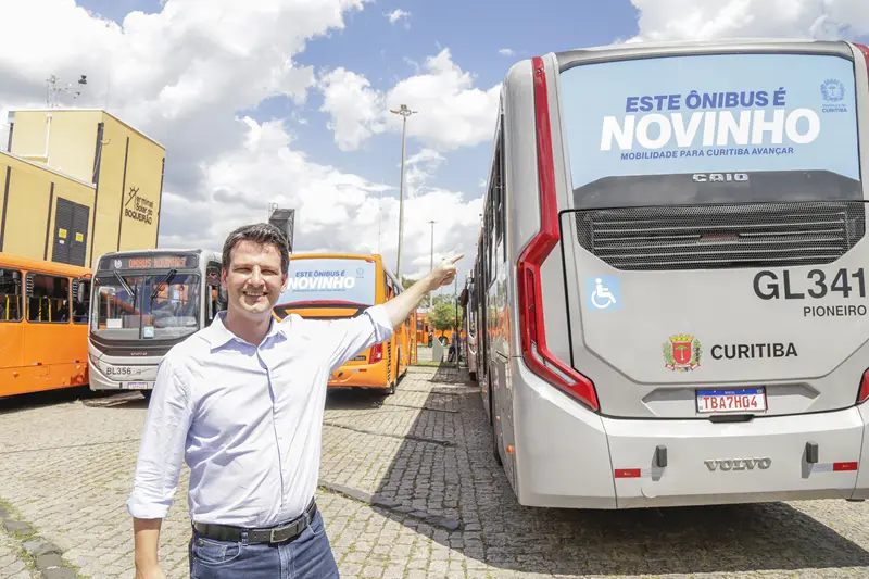 Curitiba Recebe Mais 42 Ônibus E Frota Do Transporte Coletivo Se Torna 100% Acessível