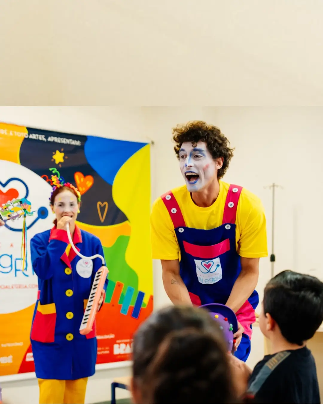 Projeto leva alegria à crianças e seus familiares no hospital infantil em Campo Largo