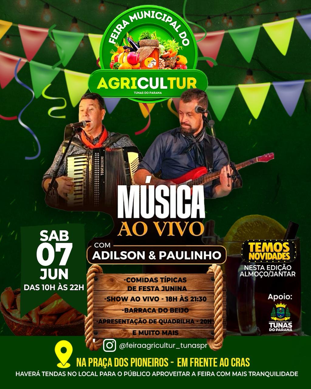 Tunas Do Paraná Entra No Clima De São João Com Edição Especial Da Feira Agricultur Nos Dias 7 E 8 De Junho Tunas Do Paraná Entra No Clima De São João Com Edição Especial Da Feira Agricultur Nos Dias 7 E 8 De Junho