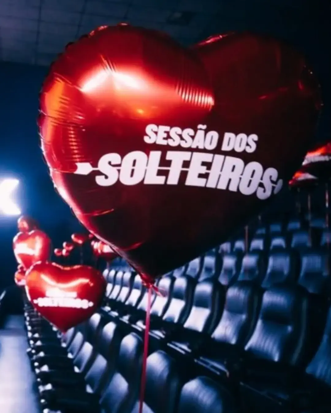 Shopping Palladium promove 10ª Sessão dos Solteiros com cinema e clima de romance