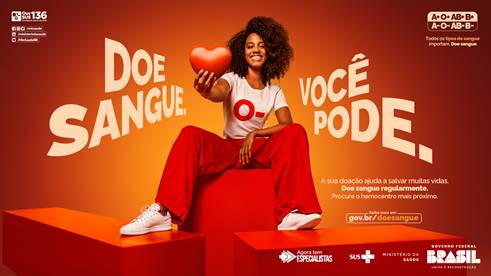 Ministério Da Saúde Lança Campanha Para Incentivar A Doação Regular De Sangue Ministério Da Saúde Lança Campanha Para Incentivar A Doação Regular De Sangue