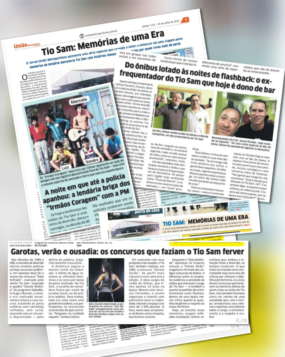 Jornal União Metropolitana lança especial Tio Sam: Memórias de uma Era