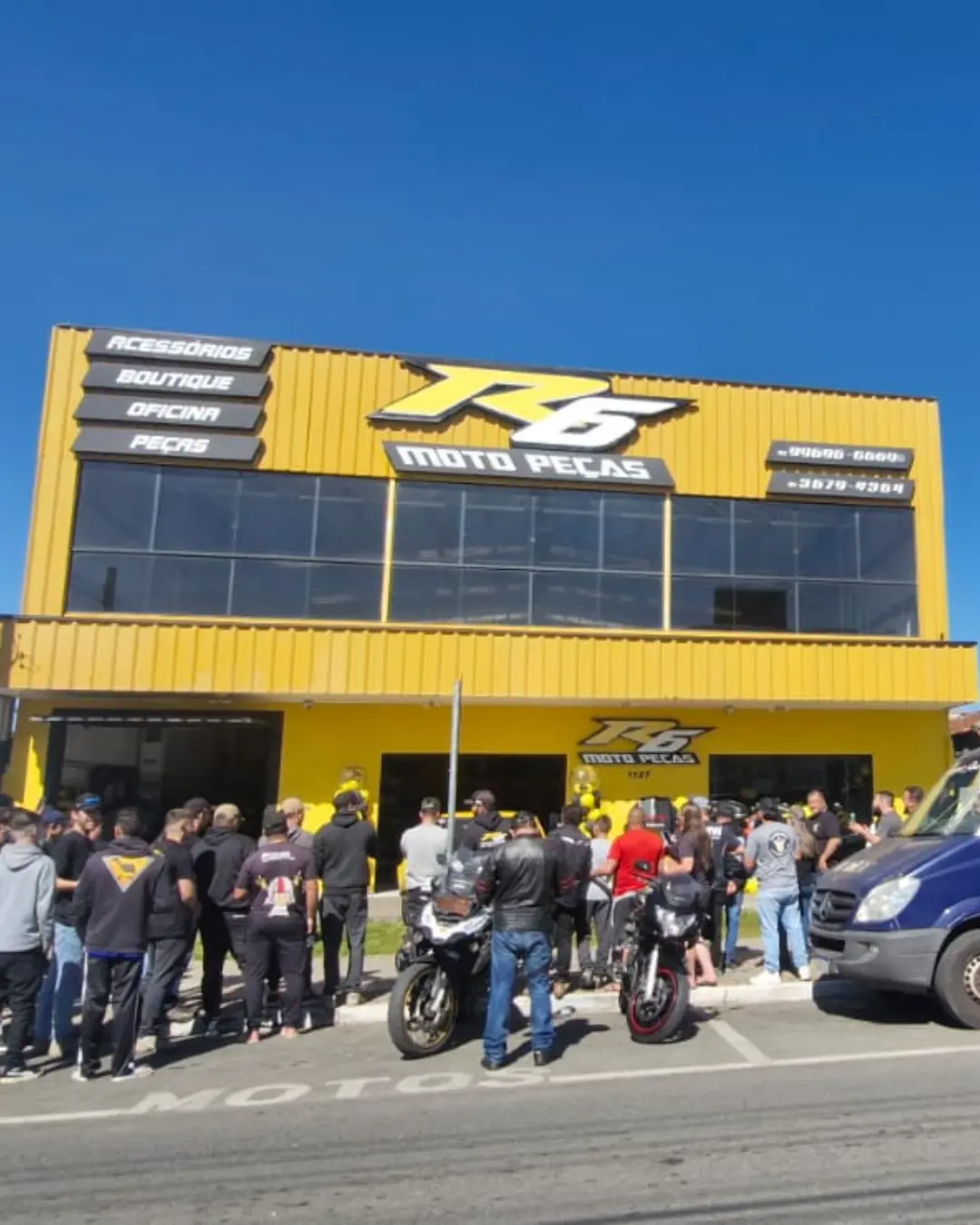 R6 Moto Peças faz 16 anos