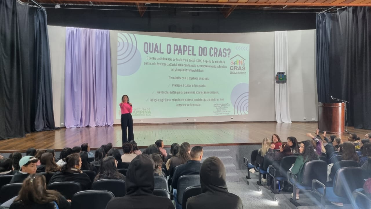 Campina Grande do Sul envolve estudantes em campanha contra a violência doméstica