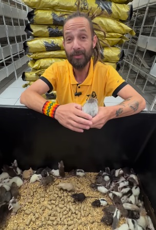 Piá dos Ratos: a paixão e a dedicação por animais exóticos que nasceram no Canguri