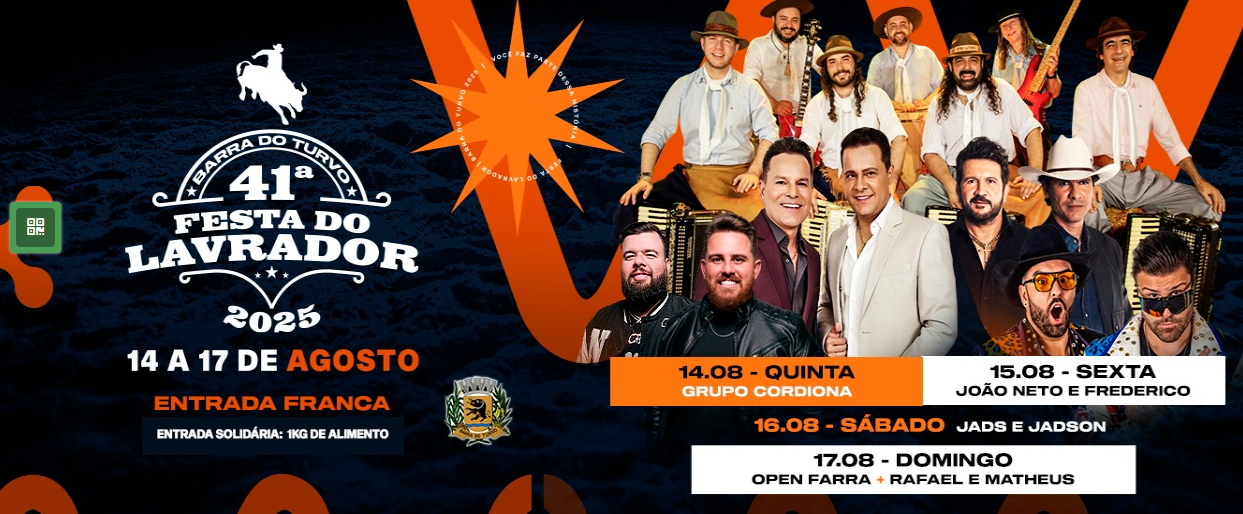 Conheça as atrações musicais da 41ª Festa do Lavrador