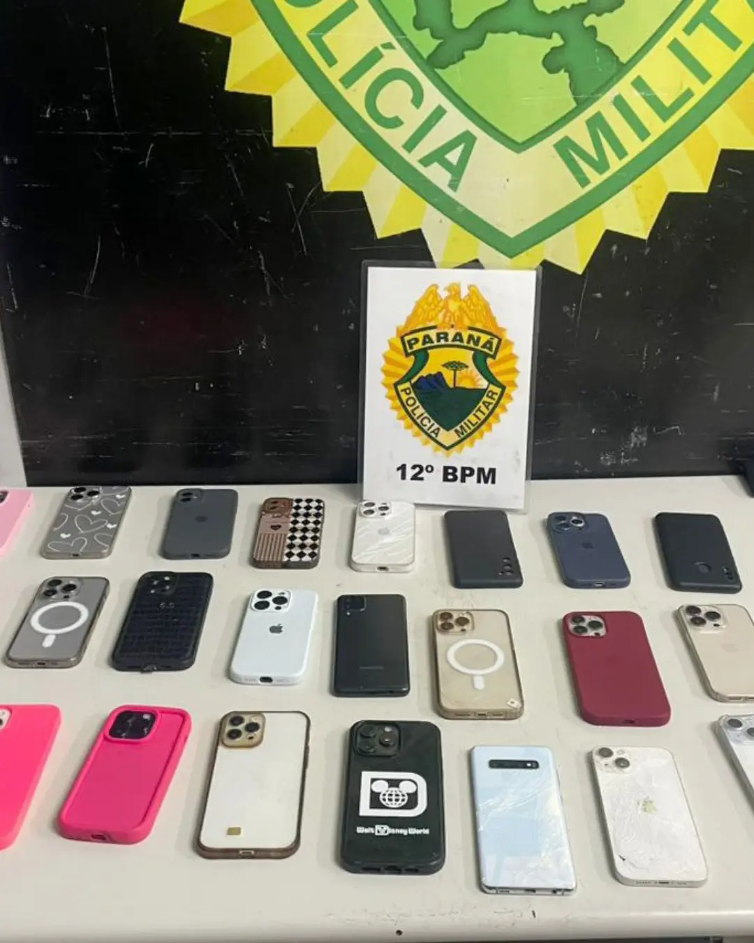 Roubos de celulares caem mais de 16% no Paraná no primeiro