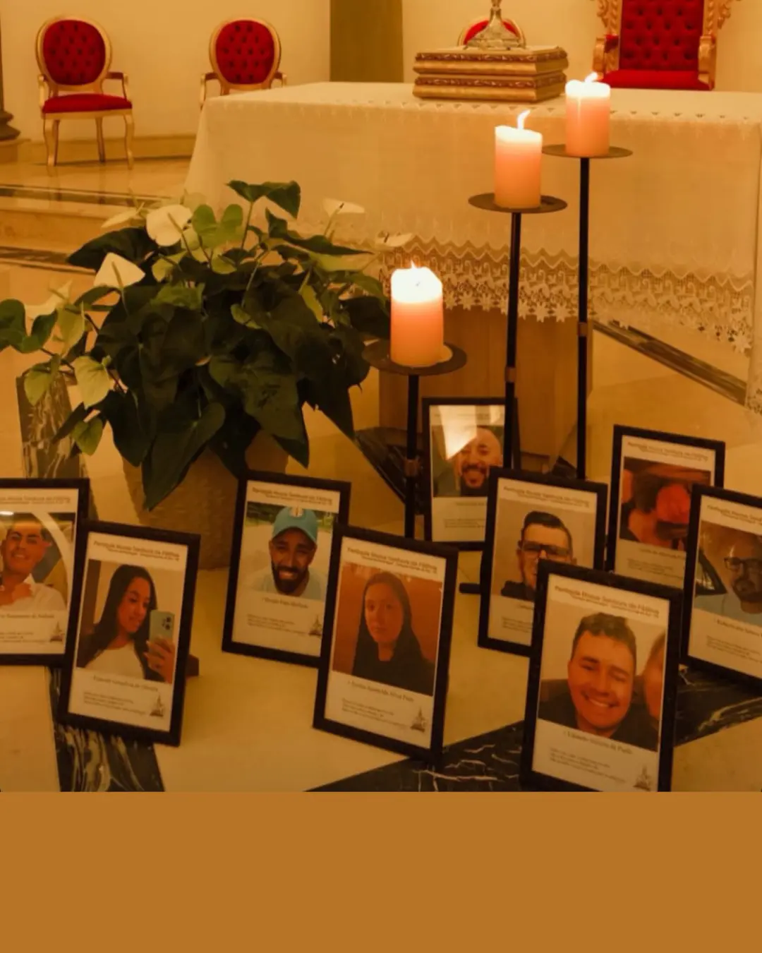 Santuário Nossa Senhora de Fátima presta homenagem às vítimas da tragédia na Enaex Brasil