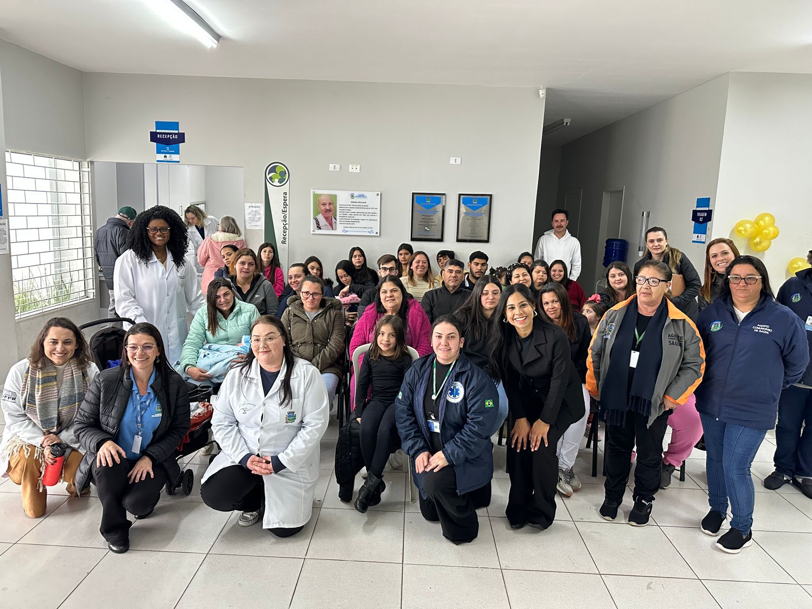 Aleitamento materno é destaque em ações que levam orientações às mães de Campina Grande do Sul