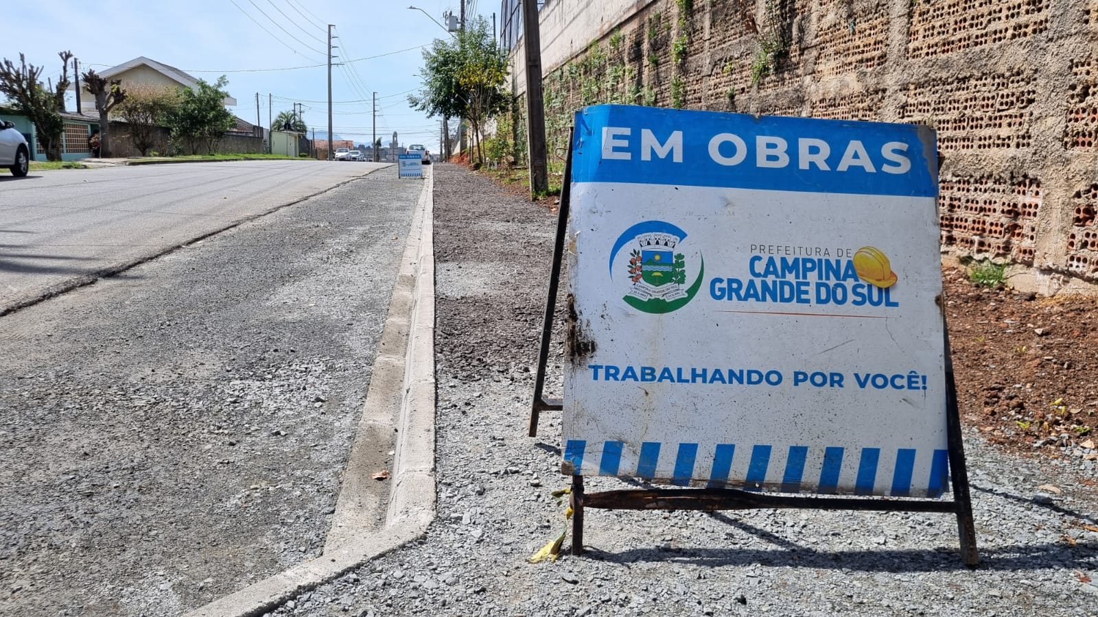 Campina Grande do Sul implanta novos bolsões de estacionamento para organizar o trânsito e ampliar a segurança viária