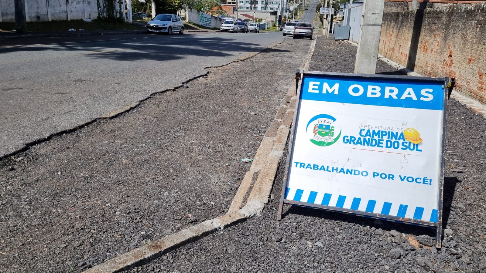 Campina Grande do Sul implanta novos bolsões de estacionamento para organizar o trânsito e ampliar a segurança viária