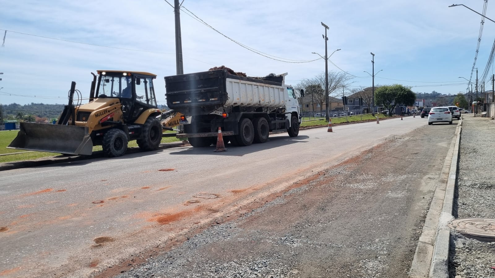 Campina Grande do Sul implanta novos bolsões de estacionamento para organizar o trânsito e ampliar a segurança viária