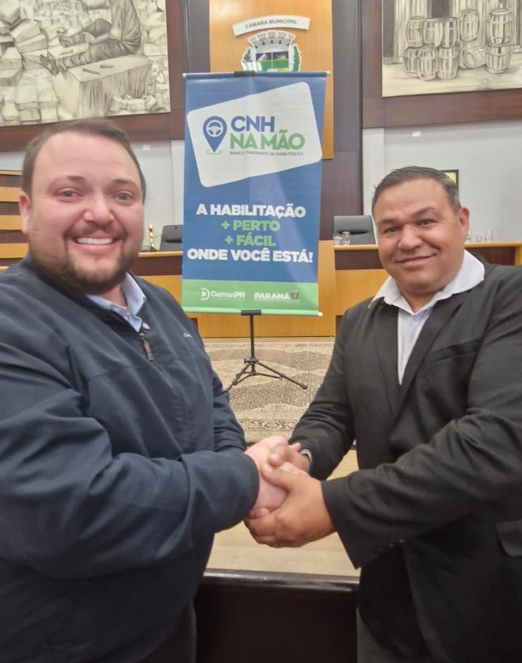 Moradores de Quatro Barras já podem fazer teste de direção sem sair da cidade